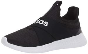 Adidas Women's Puremotion-Adapt Running Shoe - Black/White/Grey