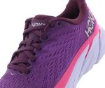 HOKA ONE ONE Clifton 8 Women's Sneakers, Grape Wine