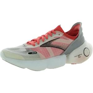 Brooks Aurora Sneakers in Grey, Coral, Black