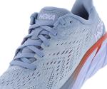 HOKA Clifton 8 Women's Shoes, Blue Fog, Size 8