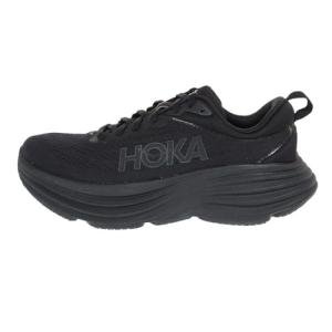 Hoka Bondi 8 Sneakers in Black 9 Wide