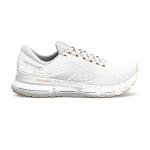 Brooks Glycerin 20 Women’s Running Shoes, White/Grey/Peach