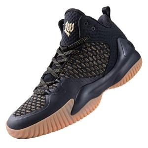 PEAK High Top Mens Basketball Shoes Lou Williams Streetball Master Breathable Non Slip Outdoor Sneakers Cushioning Workout Shoes for Fitness