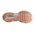 Brooks Glycerin 20 Women’s Running Shoes, White/Grey/Peach