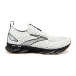 Brooks Levitate Stealthfit 6 Running Shoes, White/Black