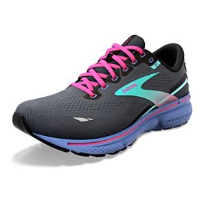 Brooks Ghost 15 Women's Running Shoe, Black/Blue
