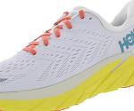 HOKA ONE ONE Clifton 8 Men's Sneakers, 12/Blanc De Blanc