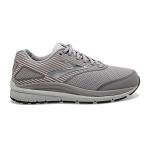 Brooks Women's Suede Walking Shoe - Alloy/Oyster/Peach