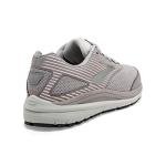 Brooks Women's Suede Walking Shoe - Alloy/Oyster/Peach