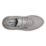 Brooks Women's Suede Walking Shoe - Alloy/Oyster/Peach