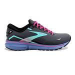 Brooks Ghost 15 Women's Running Shoe, Black/Blue