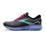 Brooks Ghost 15 Women's Running Shoe, Black/Blue