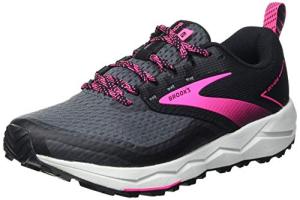 Brooks Women's Division 2 Running Shoe, Black/Pink, 38 EU