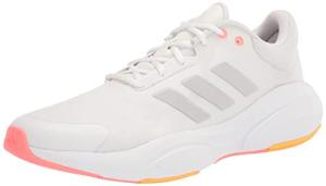 Adidas Women's Solar Running Shoe, White/Orange, 8