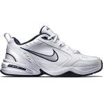 Nike Men's Air Monarch IV Running Shoes - White/Silver/Navy