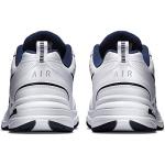 Nike Men's Air Monarch IV Running Shoes - White/Silver/Navy