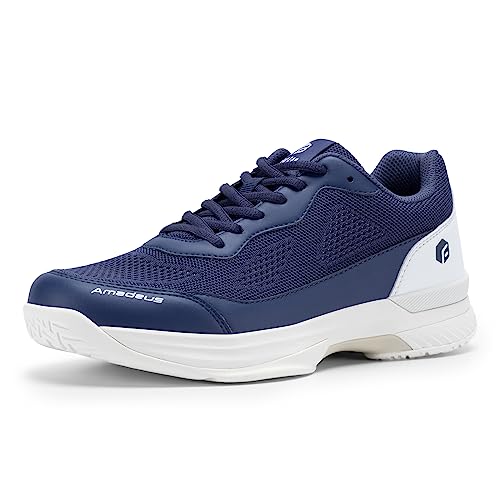 FitVille Men's Wide Pickleball & Tennis Sneakers