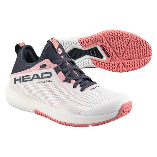 HEAD Women's Motion Pro Pickleball Sneakers - White/Blueberry