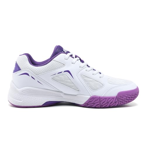 LEFUS Women's Non-Slip Pickleball Sneakers - Purple