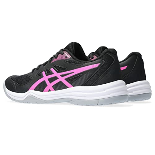 ASICS Women's Upcourt 5 Volleyball Sneakers, Black/Pink