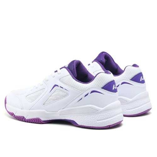 LEFUS Women's Non-Slip Pickleball Sneakers - Purple