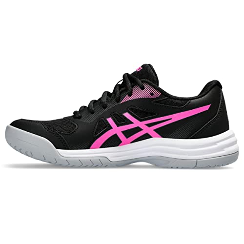ASICS Women's Upcourt 5 Volleyball Sneakers, Black/Pink