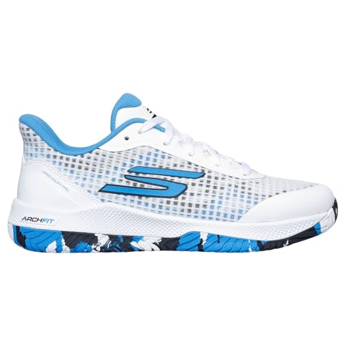 SKECHERS Women's Go Train Arch Fit Sneakers - White/Blue