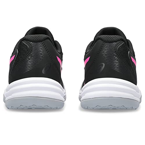 ASICS Women's Upcourt 5 Volleyball Sneakers, Black/Pink
