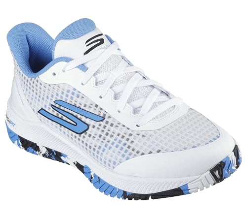 SKECHERS Women's Go Train Arch Fit Sneakers - White/Blue