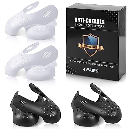 TUPEED Anti-Wrinkle Shoe Crease Preventers - 4 Pairs