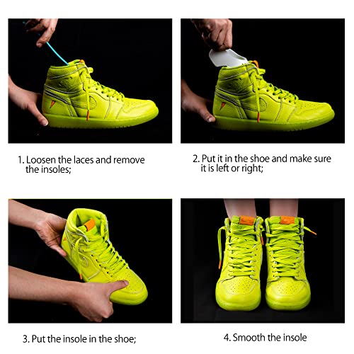 TUPEED Anti-Wrinkle Shoe Crease Preventers - 4 Pairs