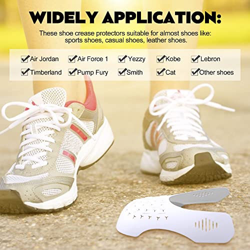 TUPEED Anti-Wrinkle Shoe Crease Preventers - 4 Pairs