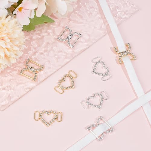 HOBBIESAY 8pcs Metal Sneaker Charms & Clips