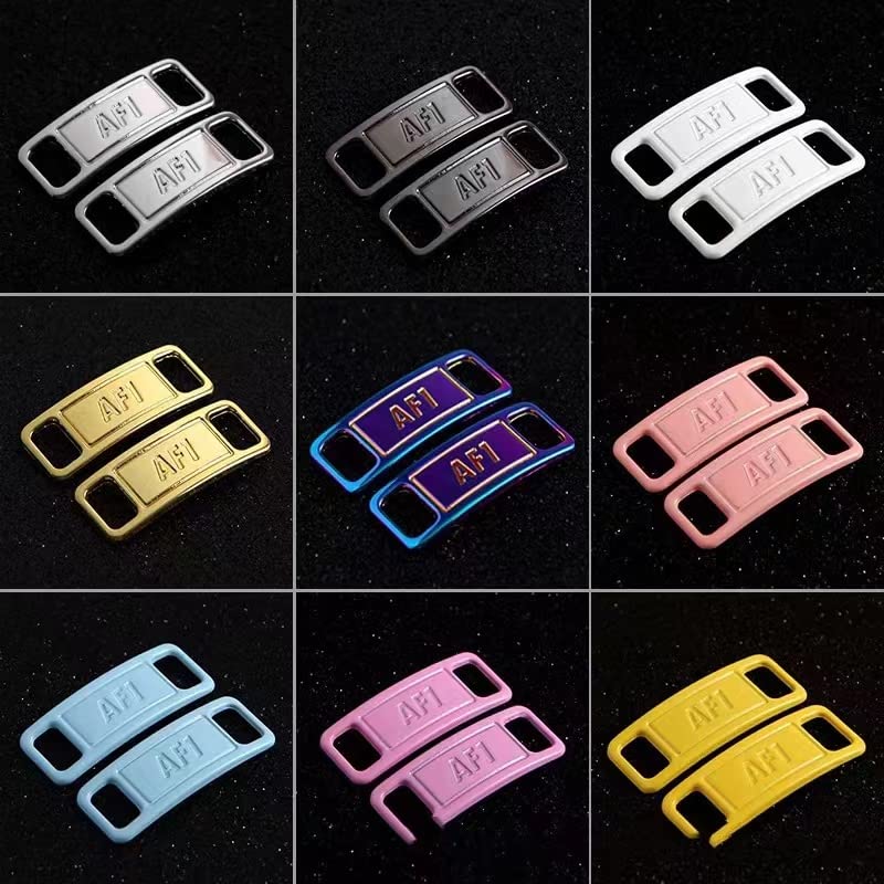 Vibrant Lace Charms for Nike Air Force 1