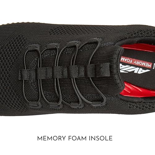 Men's Avia Air Slip-On Sneakers - Black 10.5