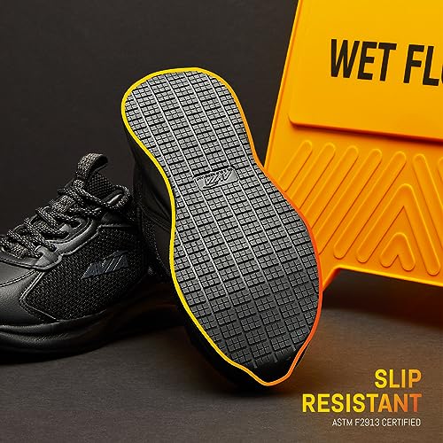 Avia Canyon SR Black Non-Slip Work Sneakers