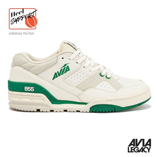 Avia 855 Low Top Retro Basketball Sneakers