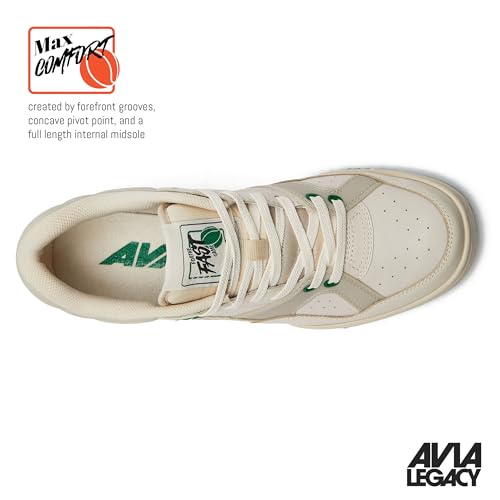 Avia 855 Low Top Retro Basketball Sneakers