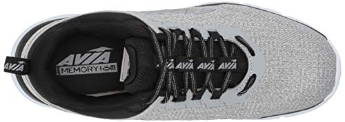 AVIA Men's Avi-Factor Running Shoe - Alloy/Black/Silver