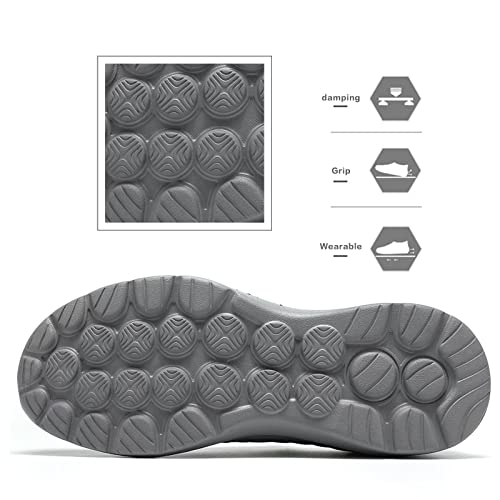 Hetohec Lightweight Men's Breathable Slip-On Sneakers