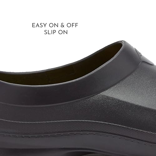 Avia Flame Men's Slip Resistant Clogs - Black