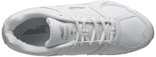 AVIA Men's Union Sneakers in White/Silver/Grey