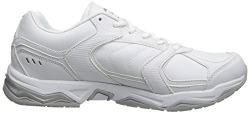AVIA Men's Union Sneakers in White/Silver/Grey
