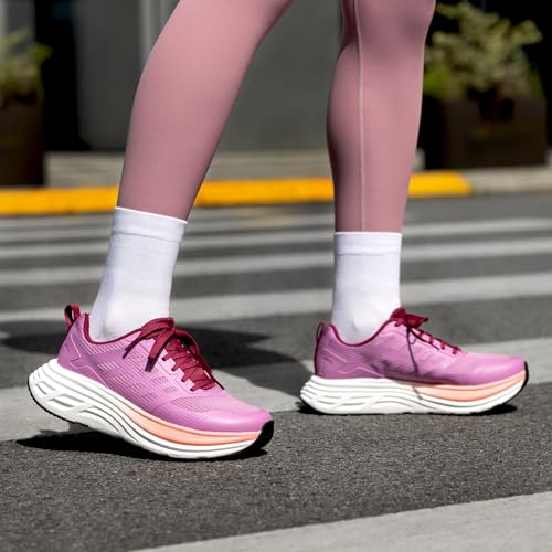 NORTIV 8 Women's Purple Breathable Athletic Sneakers