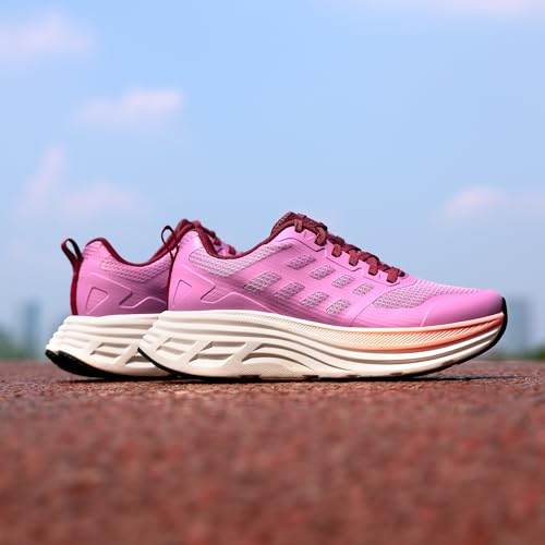 NORTIV 8 Women's Purple Breathable Athletic Sneakers