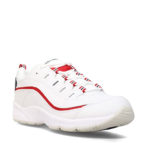 Easy Spirit Romy Women’s Sneakers, White/Red, 8.5