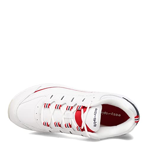 Easy Spirit Romy Women’s Sneakers, White/Red, 8.5