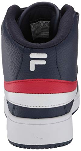 Fila Men's A-High Sneakers in Navy/Red/White