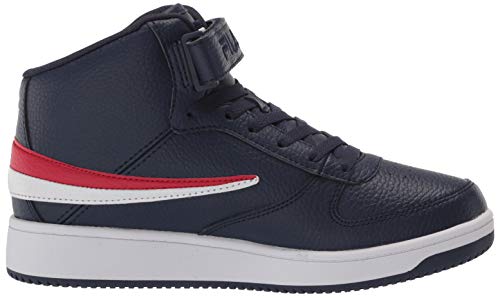 Fila Men's A-High Sneakers in Navy/Red/White