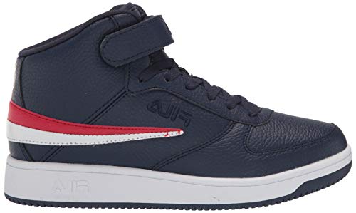 Fila Men's A-High Sneakers in Navy/Red/White